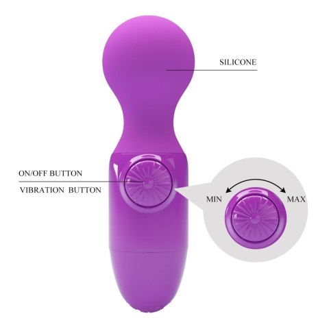 Mini masażer - Mini stick Purple, Little Cute Vibration Pretty Love