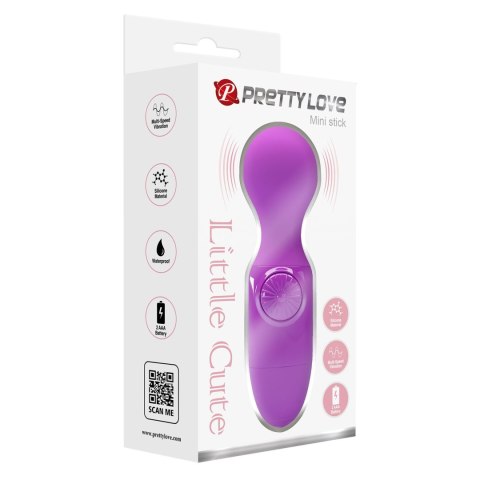 Mini masażer - Mini stick Purple, Little Cute Vibration Pretty Love