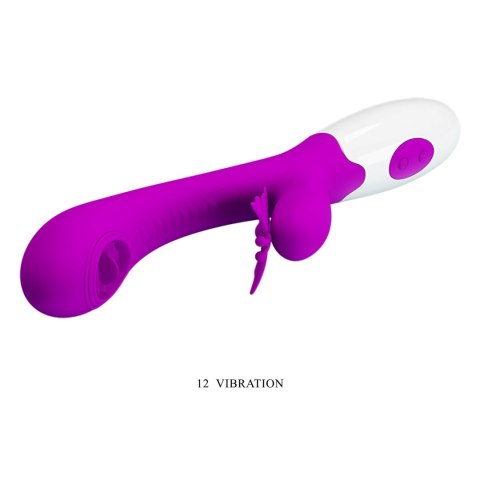 Wibrator Królik - Moth, 12 vibration functions 3 licking settings Pretty Love