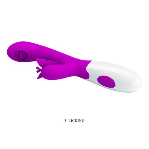 Wibrator Królik - Moth, 12 vibration functions 3 licking settings Pretty Love