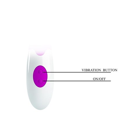 Wibrator Królik - Moth, 12 vibration functions 3 licking settings Pretty Love