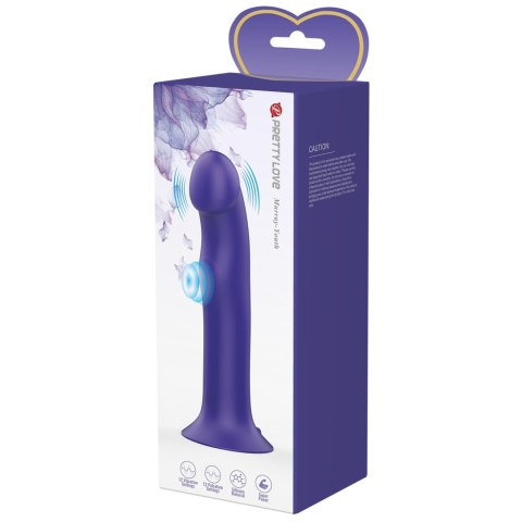 Wibrujące Dildo - Murray - Youth, 12 pulse wave settings 12 vibration functions Suction base Pretty Love