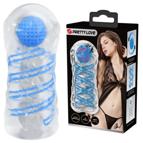 Masturbator - Transparent masturbator,TPR Pretty Love