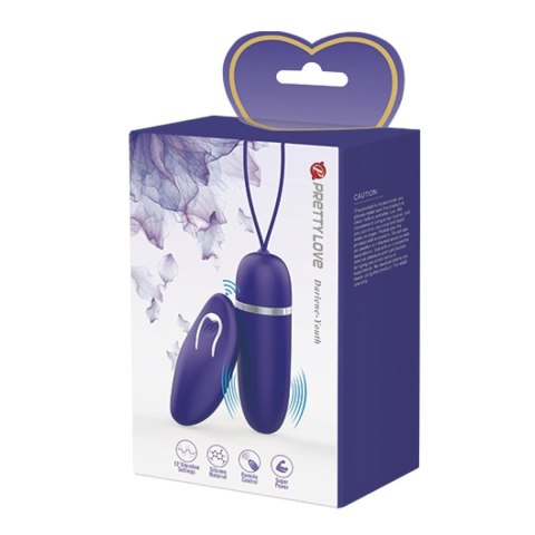 Wibrujące jajko z pilotem - darlene - Youth, 12 vibration functions Wireless remote control Pretty Love