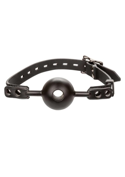 Knebel z wyjmowaną różą - Removable Rose Gag Black