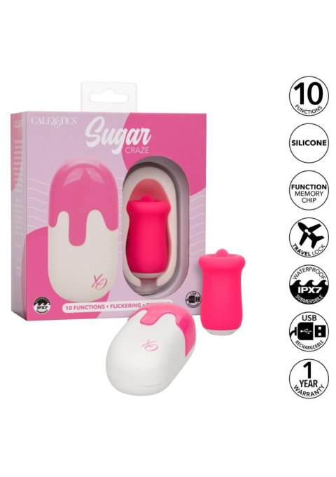 Podróżny Mini Wibrator - Sugar Craze Pink