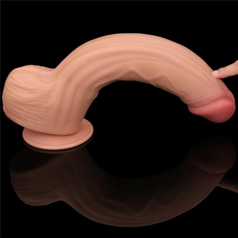 Realistyczne Dildo 31 cm - 12'' King Sized Sliding Skin Dual Layer Dong Lovetoy