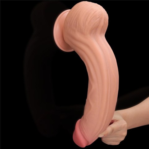 Realistyczne Dildo 31 cm - 12'' King Sized Sliding Skin Dual Layer Dong Lovetoy