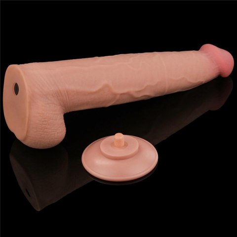 Realistyczne Dildo 34 cm - 13.5'' King Sized Sliding Skin Dual Layer Dong Lovetoy