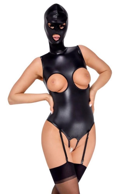 Otwarte Body z Maską - Bad Kitty Body & Mask XL Bad Kitty