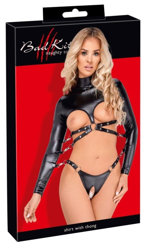 Komplet w klimacie BDSM - Bad Kitty Bondage Body XL Bad Kitty