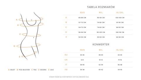 Donarella biustonosz XL/2XL Obsessive