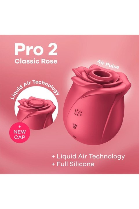 Stymulator Łechtaczki - Pro 2 Classic Rose