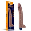 Realistyczny wibrator 27cm - 11" REAL SOFTEE Rechargeable Silicone Vibrating Dildo Lovetoy