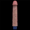 Realistyczny wibrator 22,8 cm - 9" REAL SOFTEE Rechargeable Silicone Vibrating Dildo Lovetoy