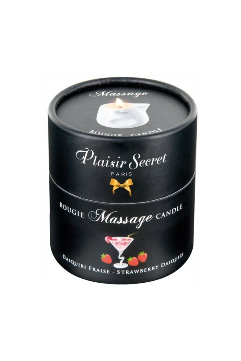 Świeca do masażu - BOUGIE MASSAGE 80ML DAIKIRI FRAISE Secret Pleasure