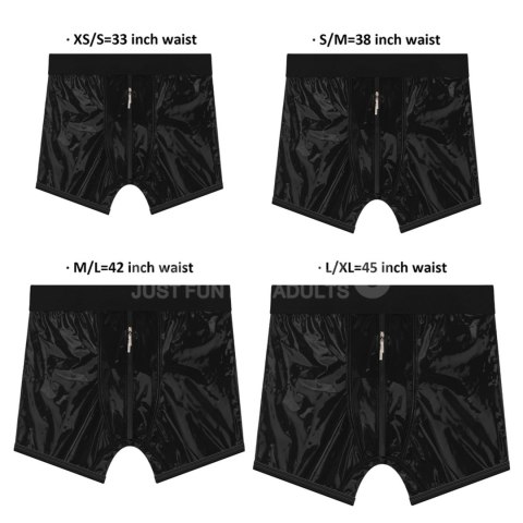 Bokserki Strap-on XS/S - Chic Strap-On shorts (28 - 31 inch waist) Black Lovetoy