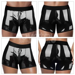 Bokserki Strap-on XS/S - Chic Strap-On shorts (28 - 31 inch waist) Black Lovetoy