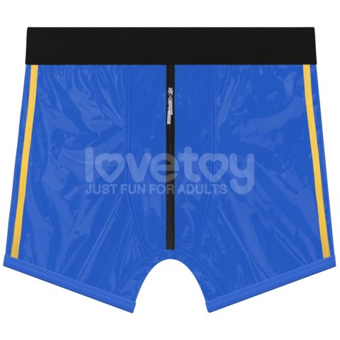 Bokserki Strap-on XS/S - Chic Strap-On shorts (28 - 31 inch waist) Blue Lovetoy