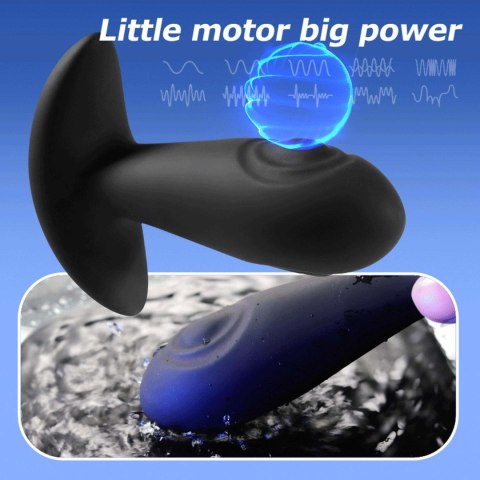 Wibrator Analny dla NIej lub Niego - Dual tapping anal plug B - series Cute