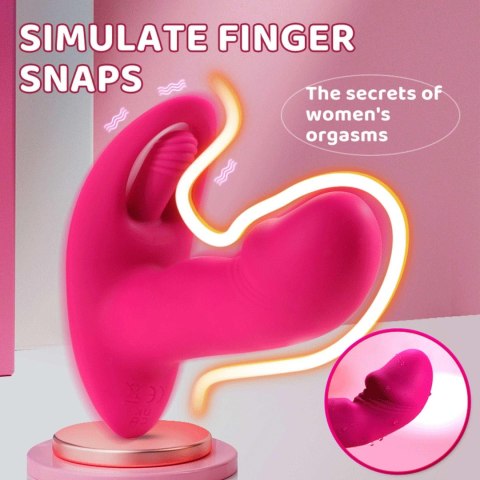 Wibrator Majtkowy - Flicking wearable vibrator B - series Cute