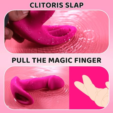 Wibrator Majtkowy - Flicking wearable vibrator B - series Cute