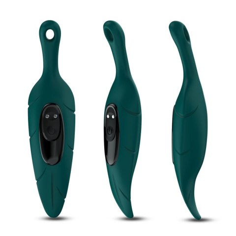 Wibrator, Stymulator miejsc intymnych - Leaf Green, 9 vibration functions B - Series Joy