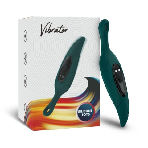 Wibrator, Stymulator miejsc intymnych - Leaf Green, 9 vibration functions B - Series Joy