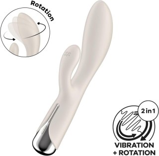 Wibrator obrotowy - Satisfyer Spinning Rabbit 1 Beige Satisfyer