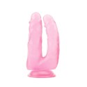 Podwójne dildo 18 cm - 6.3 Inch Dildo - Pink