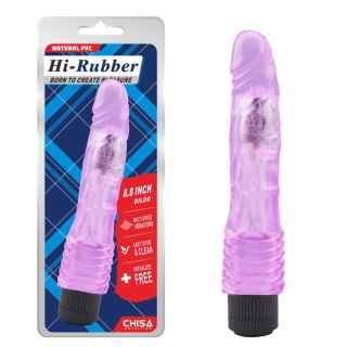 Realistyczny wibrator 22 cm - 8.8 Inch Dildo - Purple