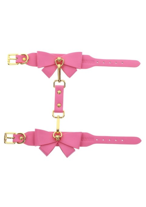 Kajdanki, mankiety na kostki - Ankle Cuffs Set Pink