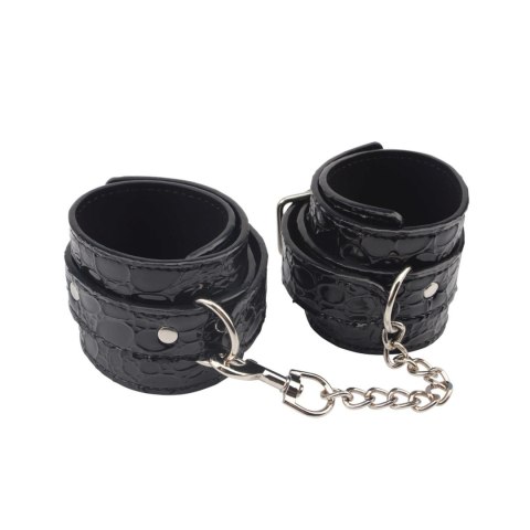 Mankiety, kajdanki na kostki - Be good Ankle Cuffs-Black