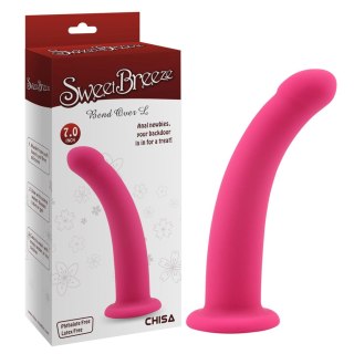 Dildo analne 17 cm - Bend Over L - Pink