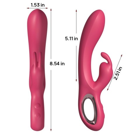 Wibrator Królik - Rabbit vibrator PINK B - series Cute