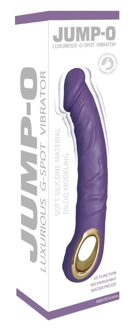 Realistyczny Wibrator - Realistic Vibrator PURPLE B - series Cute