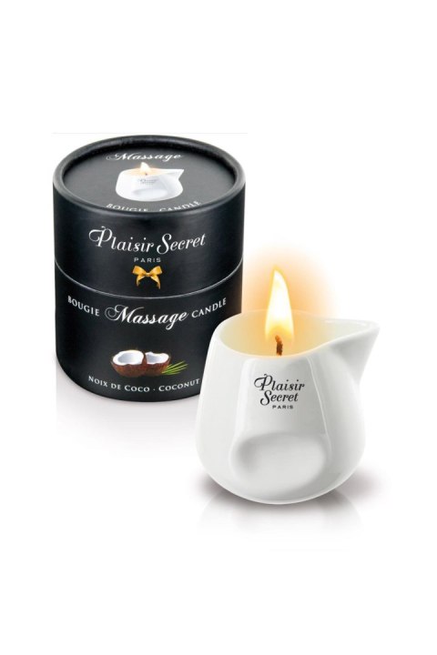 Świeca do masażu - COCONUT MASSAGE CANDLE 80ML Secret Pleasure