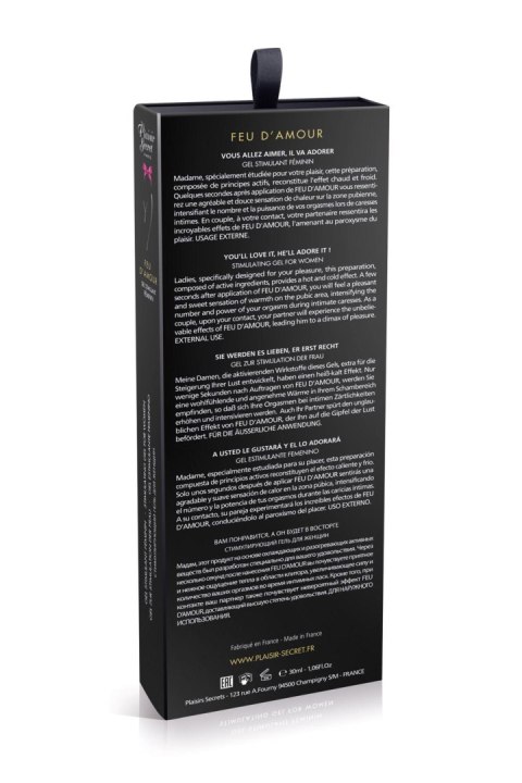 Żel stymulujący łechtaczkę - FIRE OF LOVE STIMULATING GEL 30ML Secret Pleasure