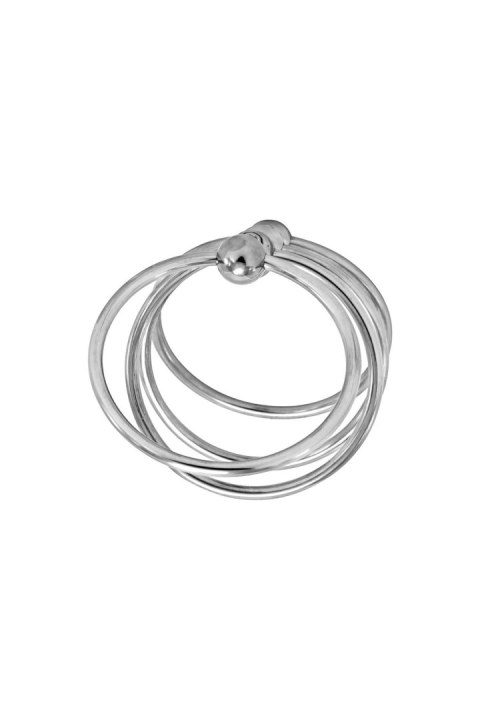 Metalowy pierścień erekcyjny - LOCKED CHAIN TORC 45 MM (Size: T2) Locked