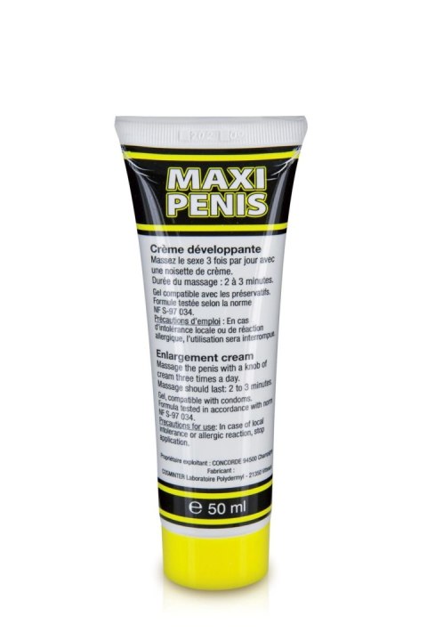 Krem powiększajacy penisa - MAXI PENIS 50 ML Aphrodisiacs and Stimulants Concorde