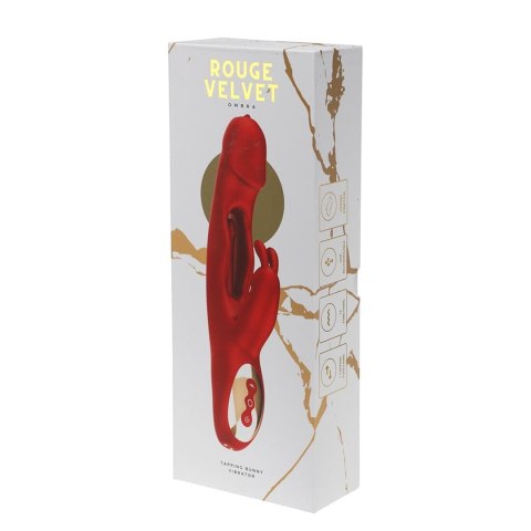 Wibrator Królik - Rouge Velvet - Bunny Licking Vibrator Rouge Velvet