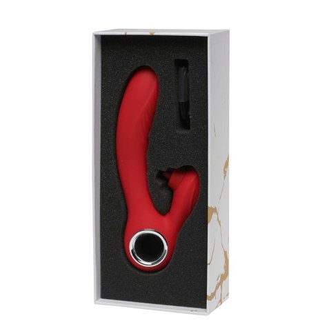 Wibrator punktu G i Łechtaczki - Rouge Velvet - G-Spot + Licking Vibrator Rouge Velvet