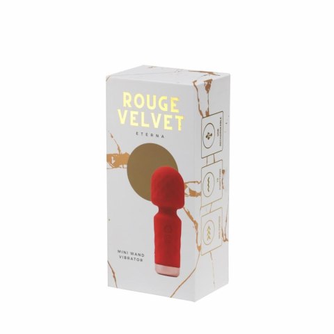 Mini wibrator - Rouge Velvet - Mini Wand Massager Vibrator Rouge Velvet