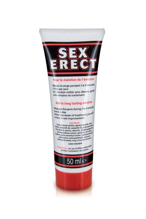 Krem zwiększjący erekcje - SEX ERECT 50 ML Aphrodisiacs and Stimulants Concorde