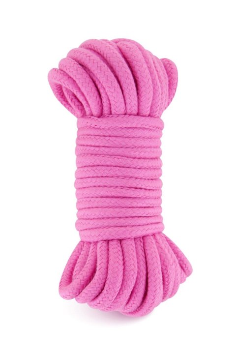 Lina do krępowania BDSM - SM BONDAGE PINK ROPE 10M (Size: T2) Sweet Caress