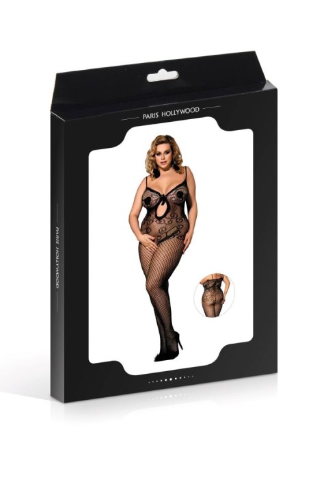 Bodystocking XL - SUIT H31041P BLACK XL (Size: XL) Paris Hollywood