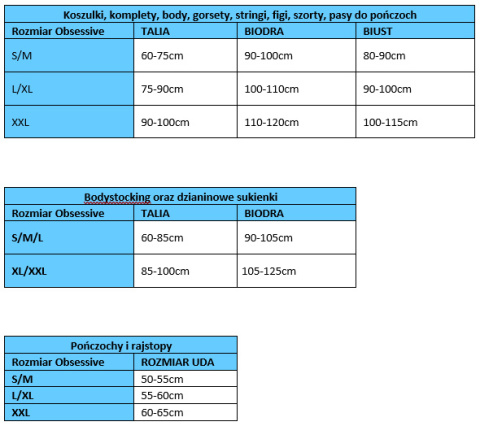 Body - Novenes body XS/S Obsessive