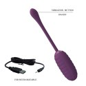 Wibrujace Jajko - CASPER Purple 12 vibration functions Mobile APP remote control Pretty Love