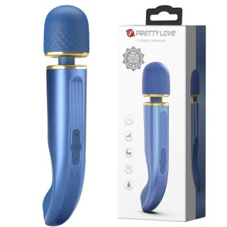 Wibrator, Masażer - Colorful Massager Blue, 7 vibration functions 5 levels of speed control Pretty Love