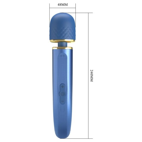 Wibrator, Masażer - Colorful Massager Blue, 7 vibration functions 5 levels of speed control Pretty Love